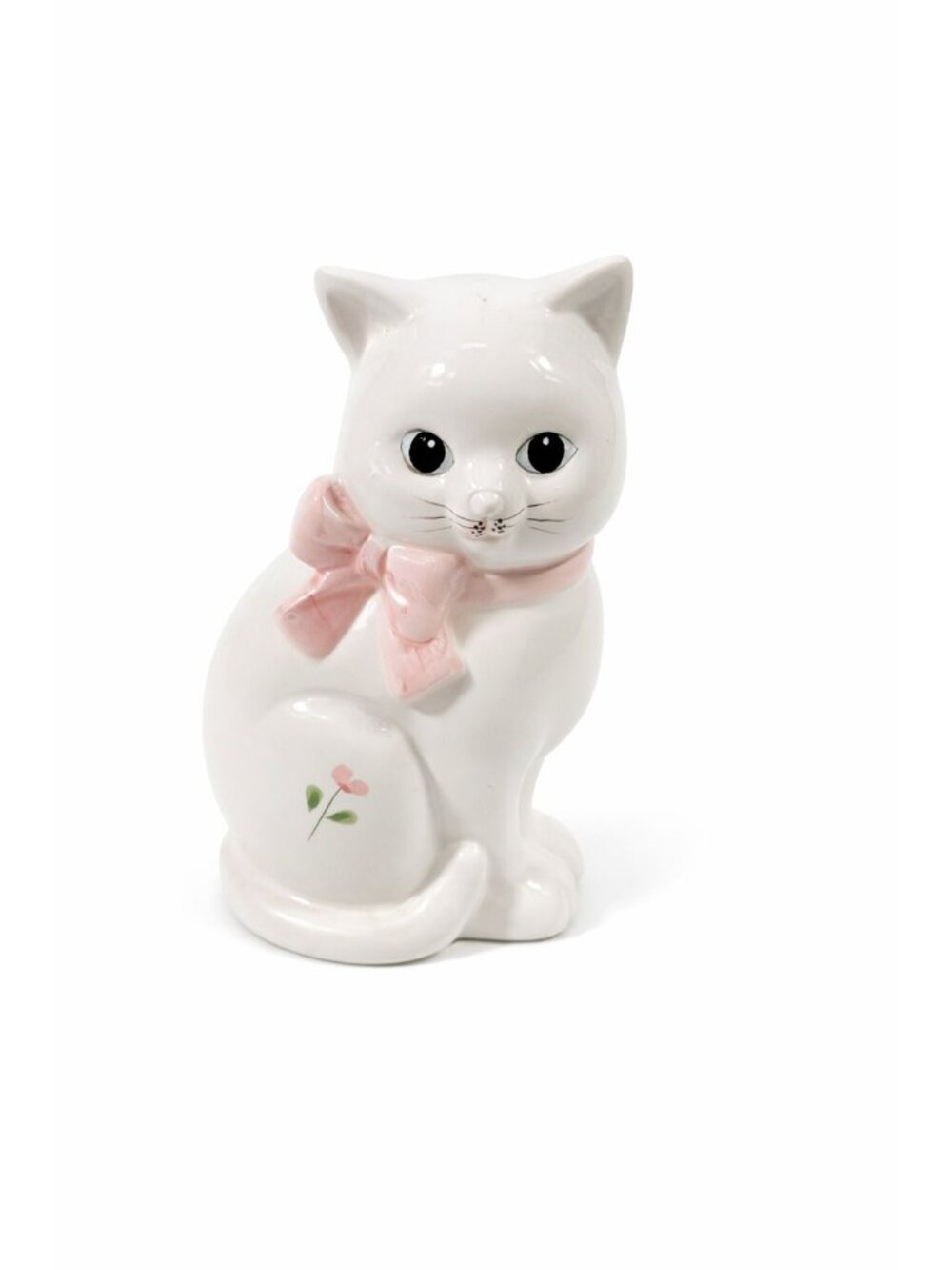 Cat Figurine Statue Vintage Hand Painted Porcelain Ceramic Classy Cats Kitten Mo